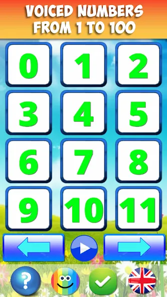 Numbers for kids 1 to 10 Math  [МОД Много денег] Screenshot 1