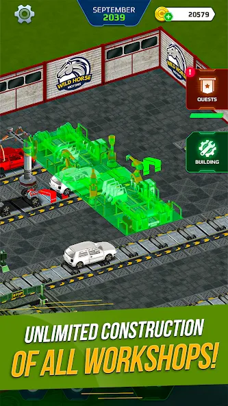 Car Factory Simulator  [МОД Бесконечные монеты] Screenshot 4