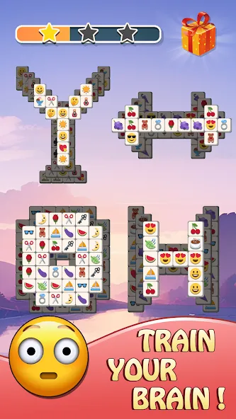 Tile Match Emoji -Triple Tile (Тил Матч Эмоджи)  [МОД Menu] Screenshot 5