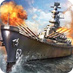 Скачать взлом Warship Attack 3D  [МОД Бесконечные деньги] - последняя версия apk на Андроид