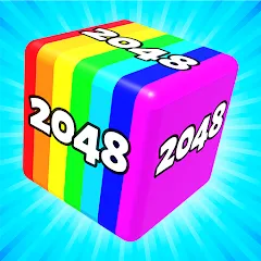 Скачать взломанную Bounce Merge 2048 Join Numbers  [МОД Mega Pack] - полная версия apk на Андроид