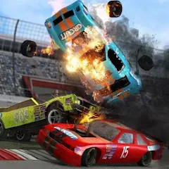 Скачать взломанную Demolition Derby 2 (Демолиция Дерби 2)  [МОД Unlimited Money] - стабильная версия apk на Андроид