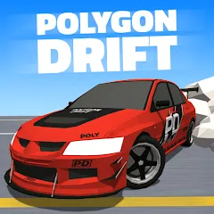 Скачать взлом Polygon Drift: Traffic Racing (Полигон Дрифт)  [МОД Много монет] - последняя версия apk на Андроид