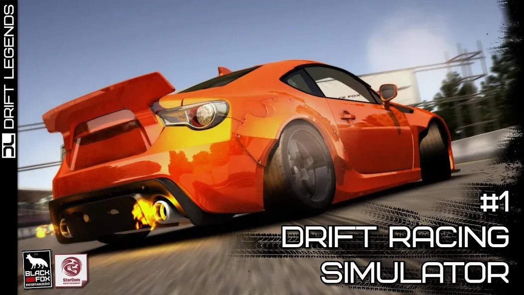 Drift Legends - Drifting games (Дрифт Легенды)  [МОД Mega Pack] Screenshot 1