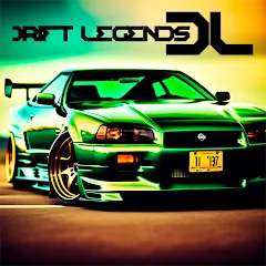 Взломанная Drift Legends - Drifting games (Дрифт Легенды)  [МОД Mega Pack] - стабильная версия apk на Андроид