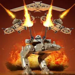 Взломанная Assault Bots: Multiplayer (Ассальт Ботс)  [МОД Mega Pack] - последняя версия apk на Андроид