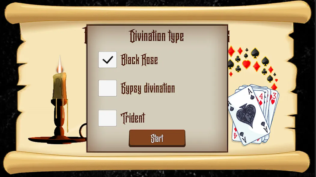 Divination on Playing Cards  [МОД Много денег] Screenshot 2