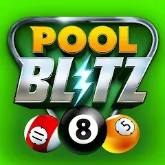 Скачать взлом Pool Blitz (Пул Блиц)  [МОД Бесконечные деньги] - последняя версия apk на Андроид