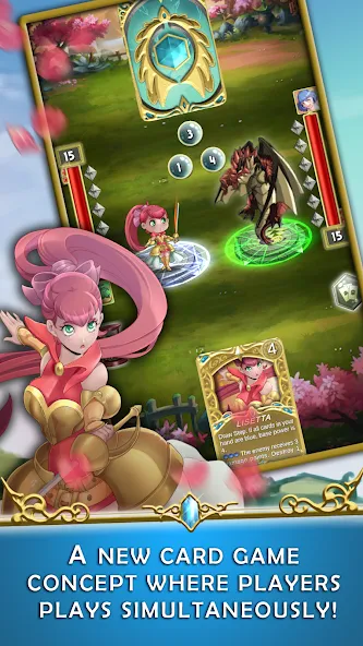 Crystal Soul - TCG Card Battle  [МОД Unlocked] Screenshot 1