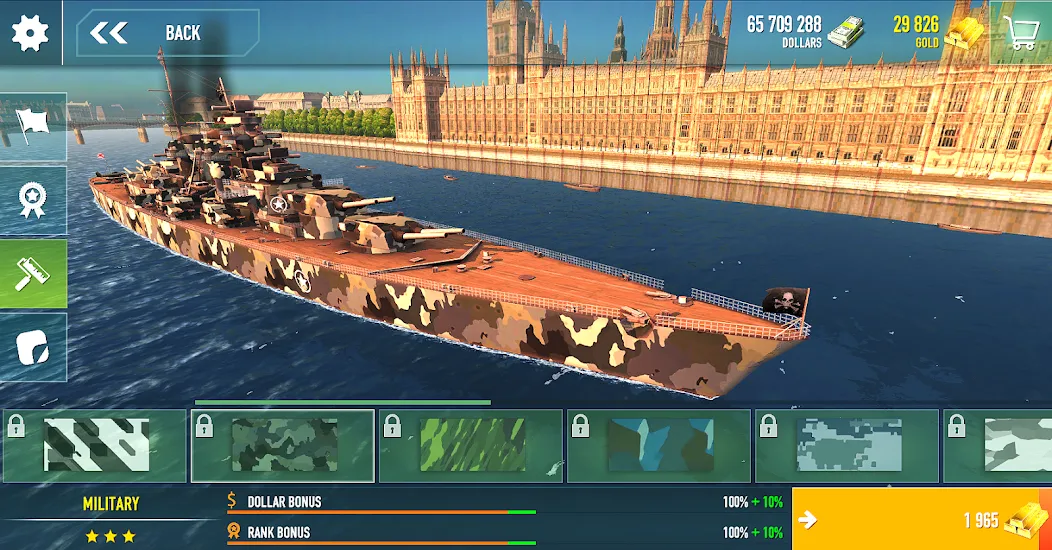 Battle of Warships: Online (Баттл оф Уоршипс)  [МОД Menu] Screenshot 5