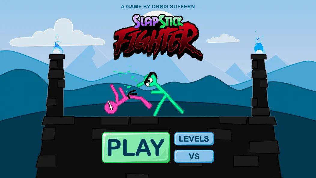 Slapstick Fighter - Fight Game (лапстик Файтер)  [МОД Много монет] Screenshot 1