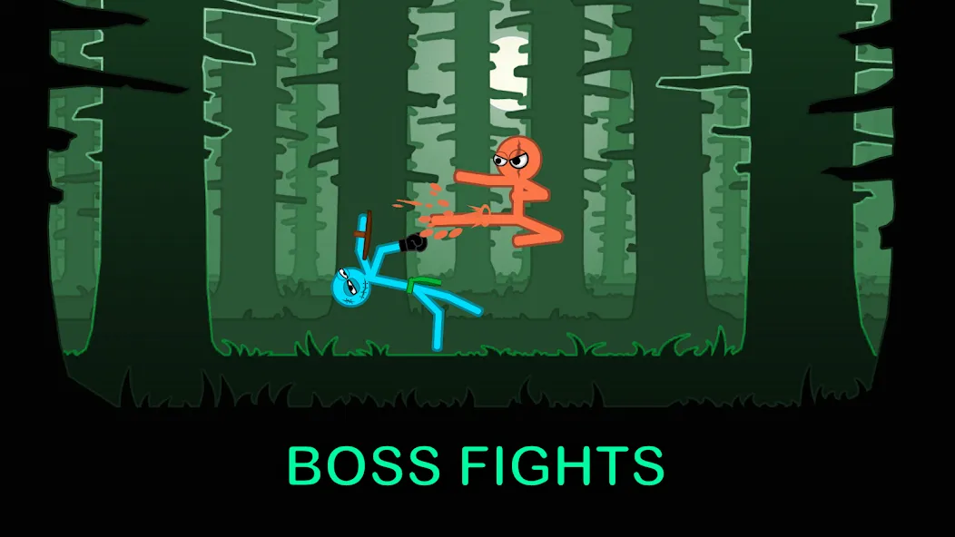 Slapstick Fighter - Fight Game (лапстик Файтер)  [МОД Много монет] Screenshot 4