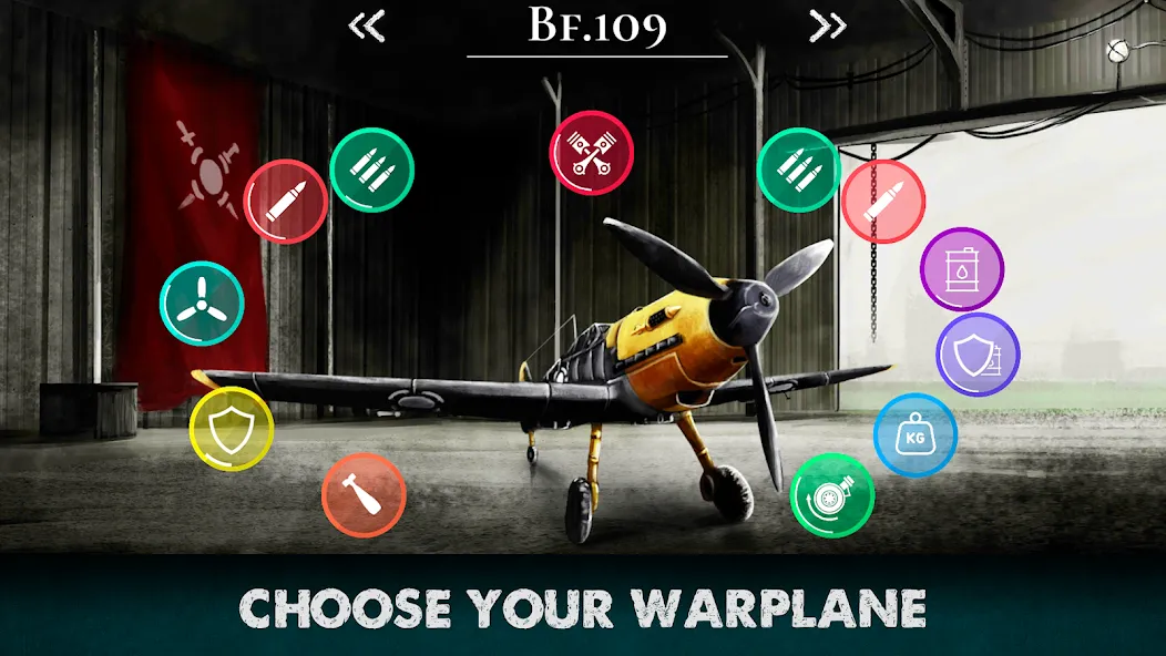 Warplanes Inc WW2 Plane & War  [МОД Mega Pack] Screenshot 2