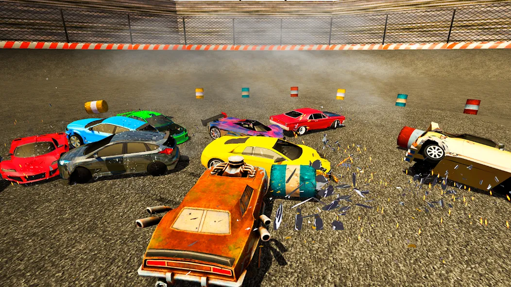 Demolition Derby Mad Car Crash (Дерби Деструкция Симулятор)  [МОД Меню] Screenshot 5