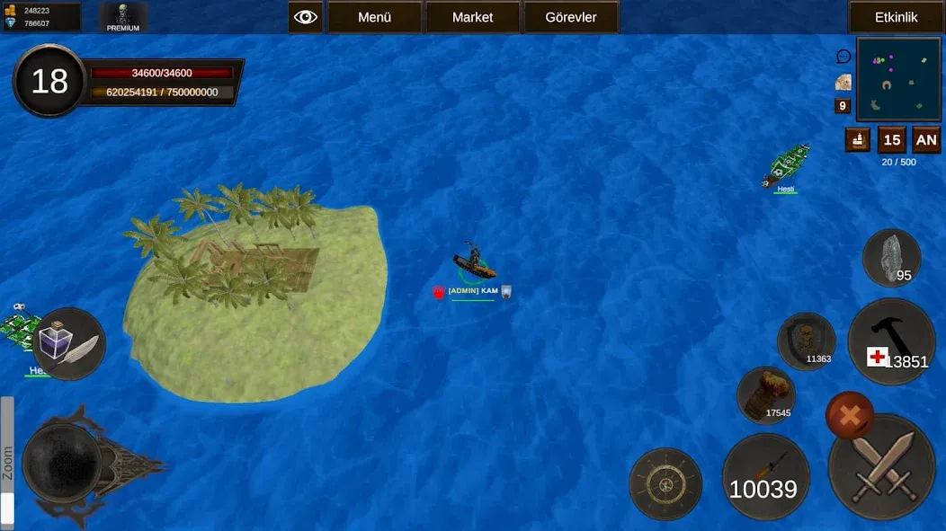 Naval Battle Online (Навальное Сражение Онлайн)  [МОД Меню] Screenshot 3