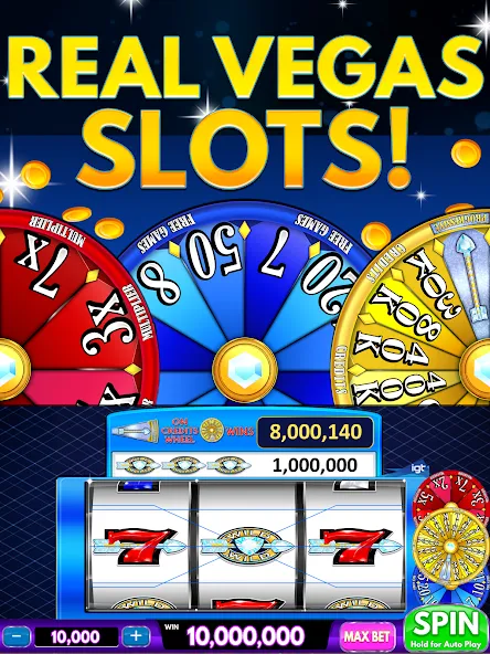 Spin Vegas Slots: Slot Games (Спин Вегас слоты)  [МОД Unlocked] Screenshot 4