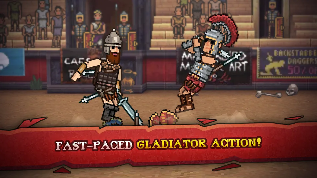 Gladihoppers - Gladiator Fight (Гладихопперс)  [МОД Меню] Screenshot 1