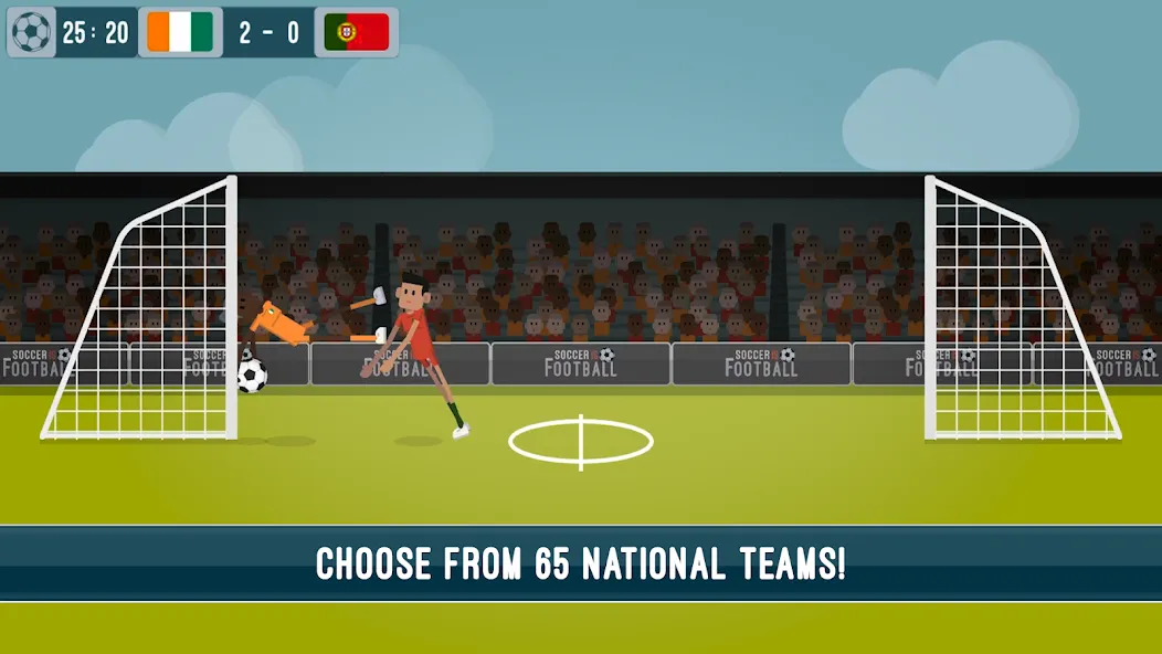 Soccer Is Football (оккер Из Футбол)  [МОД Unlocked] Screenshot 3