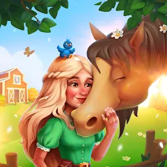 Взломанная Homesteads: Dream Farm (Хомстедс)  [МОД Unlimited Money] - полная версия apk на Андроид