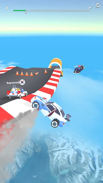 Ramp Racing 3D — Extreme Race  [МОД Бесконечные деньги] Screenshot 1