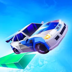 Взлом Ramp Racing 3D — Extreme Race  [МОД Бесконечные деньги] - полная версия apk на Андроид