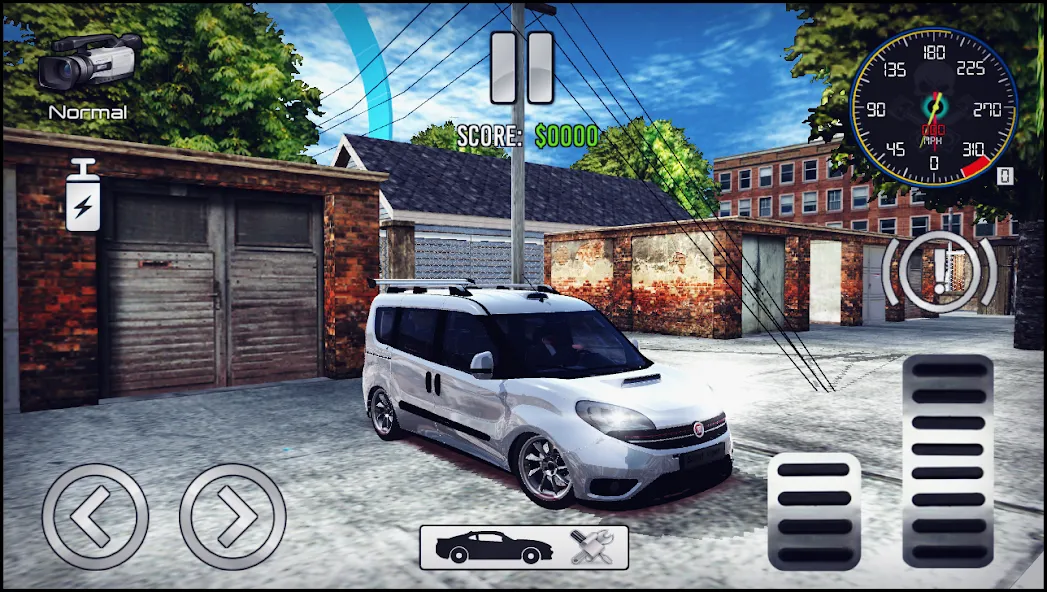 Doblo Drift Simulator (Добло Дрифт Симулятор)  [МОД Бесконечные деньги] Screenshot 5