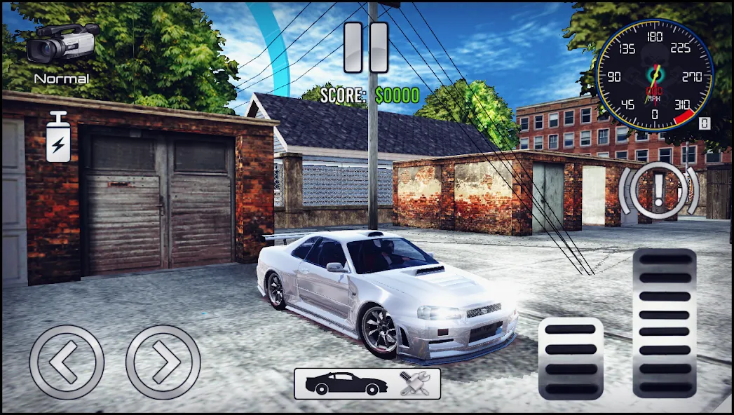 Skyline Drift Simulator (Скайлайн Дрифт Симулятор)  [МОД Unlimited Money] Screenshot 5