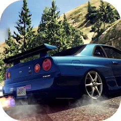 Скачать взлом Skyline Drift Simulator (Скайлайн Дрифт Симулятор)  [МОД Unlimited Money] - полная версия apk на Андроид