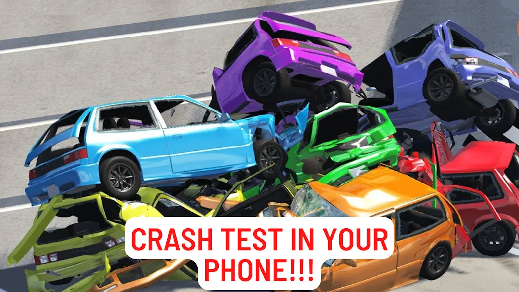 Car Crashing Simulator (Кар Крэшинг Симулятор)  [МОД Бесконечные монеты] Screenshot 2