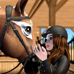 Скачать взломанную Star Equestrian - Horse Ranch (Стар Иквестриан)  [МОД Mega Pack] - полная версия apk на Андроид