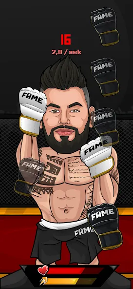 FAME MMA APP (ФЕЙМ ММА АПП)  [МОД Много денег] Screenshot 3