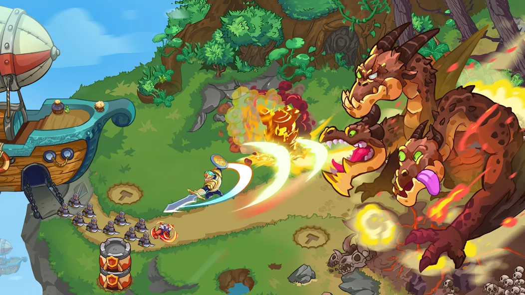 King of Defense 2: Epic TD (Кинг оф Дефенс 2)  [МОД Много денег] Screenshot 3