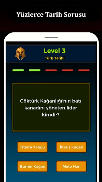 Tarih Bilgi Yarışması  [МОД Unlimited Money] Screenshot 1