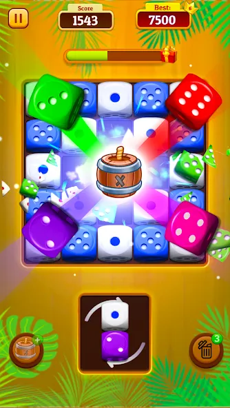 Dice Merge: Dice Mania Game (Дайс Мердж)  [МОД Все открыто] Screenshot 2