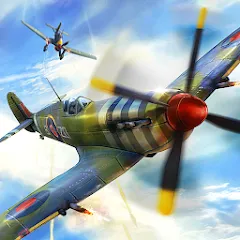 Взломанная Warplanes: WW2 Dogfight (Варплейнс)  [МОД Menu] - полная версия apk на Андроид