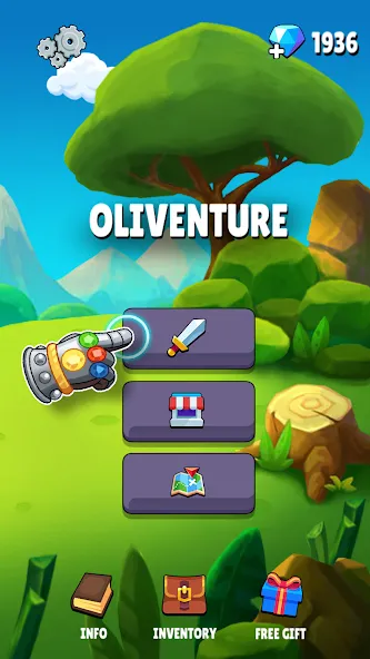 Oliventure (Оливентур)  [МОД Бесконечные монеты] Screenshot 1