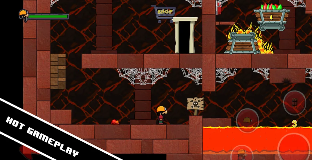 Dan the Dungeon Digger (Дэн Данжн Диггер)  [МОД Unlimited Money] Screenshot 3