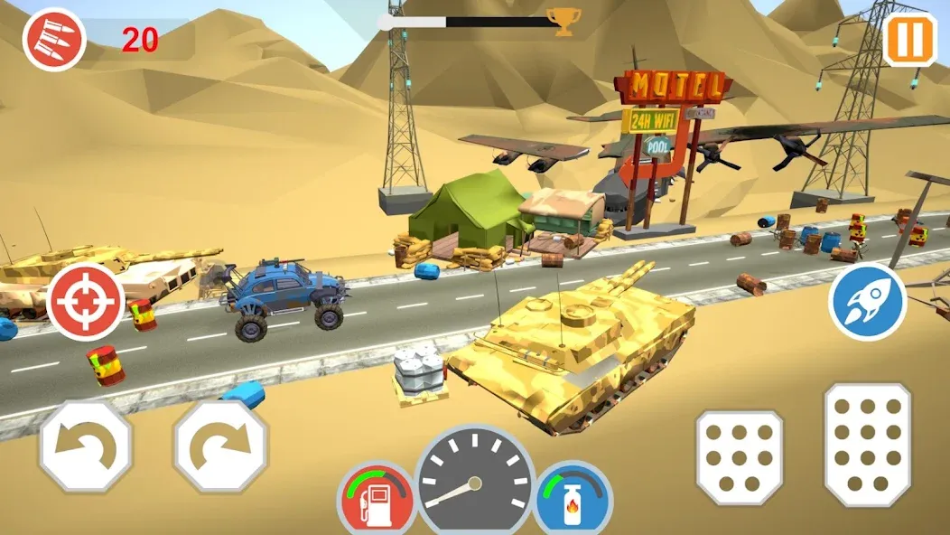 Zombie Cars Crush: Racing Die (Зомби Карс)  [МОД Много денег] Screenshot 3