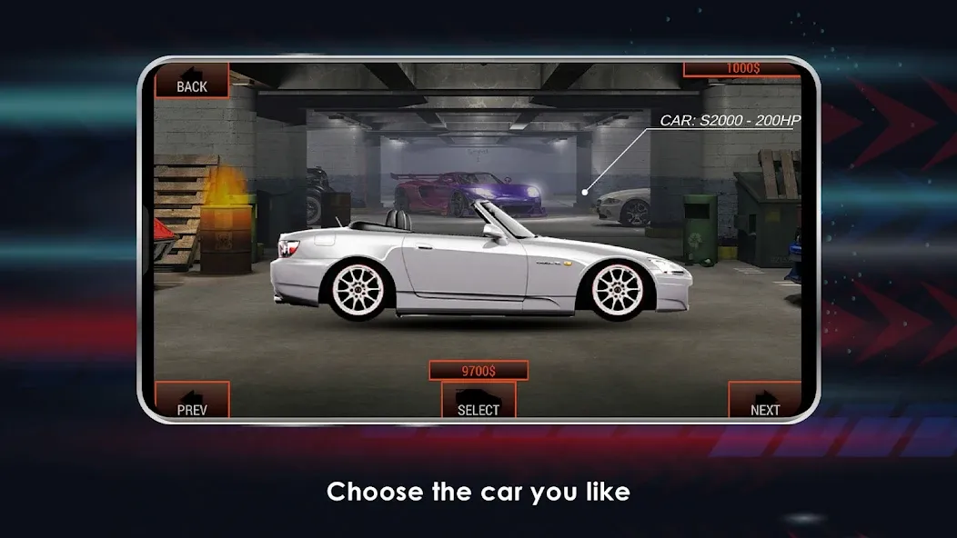 Japan Drag Racing (Драгрейсинг в Японии)  [МОД Mega Pack] Screenshot 1