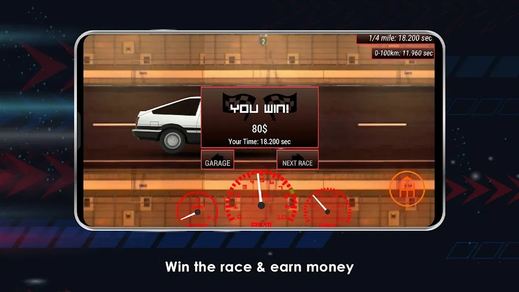 Japan Drag Racing (Драгрейсинг в Японии)  [МОД Mega Pack] Screenshot 4