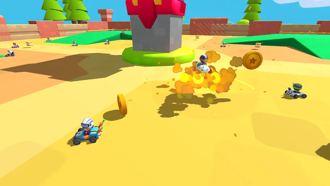 Kart Royale!  [МОД Бесконечные монеты] Screenshot 3