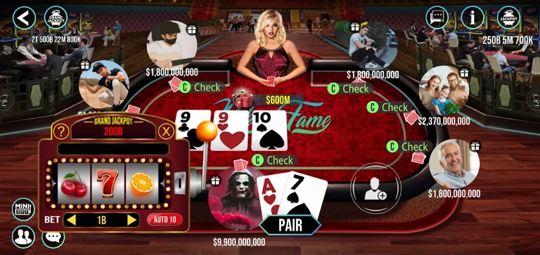 POKER FAME (ПОКЕР ФЕЙМ)  [МОД Много денег] Screenshot 3