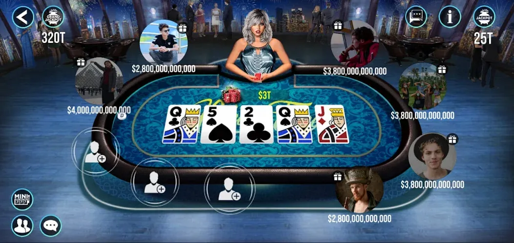 POKER FAME (ПОКЕР ФЕЙМ)  [МОД Много денег] Screenshot 4