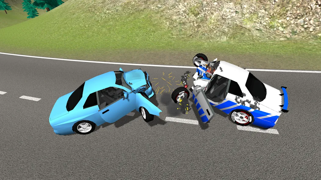 Car Destruction Simulator 3D (Кар Деструкшн Симулятор 3Д)  [МОД Menu] Screenshot 2