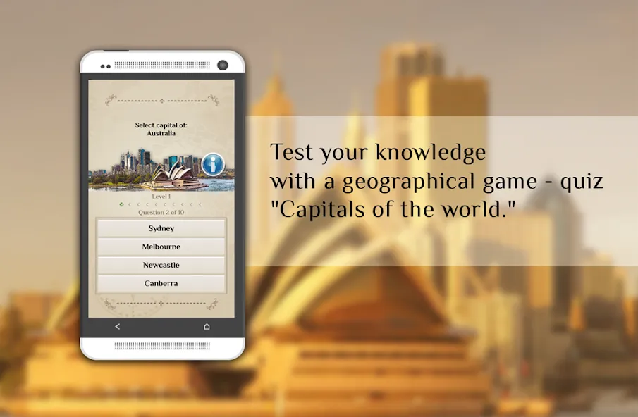 Quiz-Capitals of the world  [МОД Все открыто] Screenshot 2