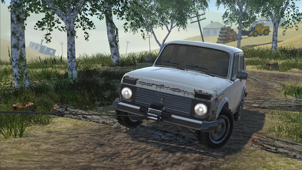 Offroad 4x4 Russian: Uaz Niva (Оффроуд 4х4 Русский)  [МОД Бесконечные деньги] Screenshot 1