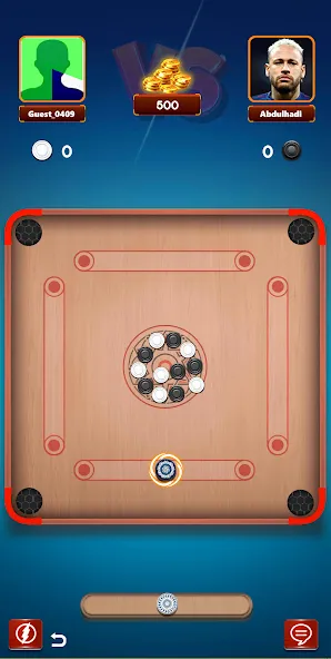 Carrom Board Clash : Pool game (Карром борд пул игра)  [МОД Много денег] Screenshot 1