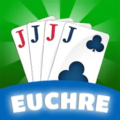 Скачать взломанную Euchre (Юкер)  [МОД Много денег] - стабильная версия apk на Андроид