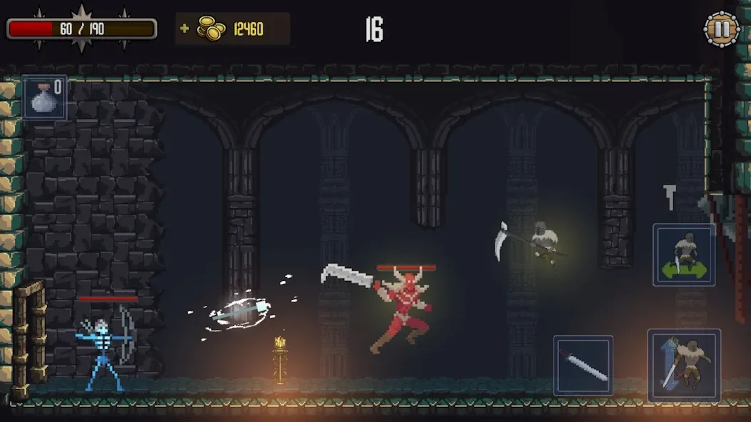 Deathblaze Action Platformer (Смертельное пламя Экшен Платформер)  [МОД Mega Pack] Screenshot 4