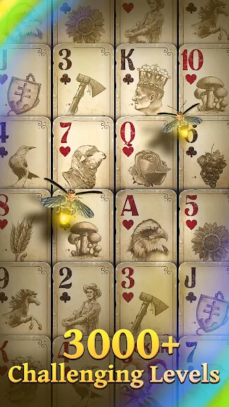 Solitaire Fairytale (Солитер Сказка)  [МОД Бесконечные монеты] Screenshot 2